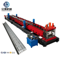 Máquina automática china para fabricar bandejas de cables metálicos, máquina de prensado de bandejas de cables, máquina formadora de rollos de bandejas de cables