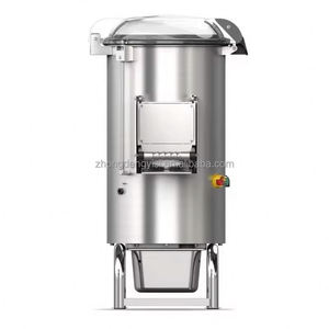 Machine automatique commerciale en acier inoxydable pour le nettoyage et le pelage des pommes de terre, carottes, ignames et légumes racineux - Product Image 3