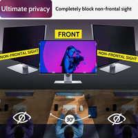 Filtro de Privacidad para Monitor de Computadora de 24 Pulgadas, Película Protectora de Pantalla Anti-Espía 3A, Anti Luz Azul, Personalizable en Cualquier Tamaño 16:9, Anti-Reflejos