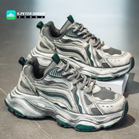 Zapatillas de Running para Hombre con Puntera Reforzada Anticolisión, Agarre Fuerte al Suelo, Antideslizantes y Seguras para Caminar, Entrenamiento Cruzado y Fitness