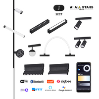Projecteur linéaire encastré à LED magnétique Tuya Wifi Bluetooth à intensité variable 2700-6500K pour le marché russe