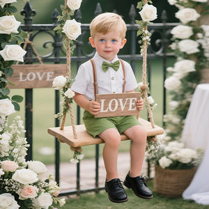 Ensembles de Vêtements pour Garçons Style Été <span class=keywords><strong>1</strong></span>-7 Ans Tenues de Cérémonie <span class=keywords><strong>Anniversaire</strong></span> pour Enfants - Product Image 6