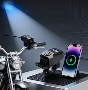 Chargeur USB pour téléphone portable, véhicule électrique, moto, étanche, charge rapide, ignifuge, embarqué - Product Image 1