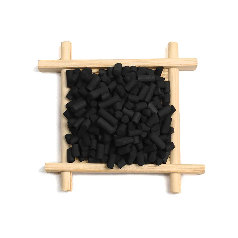 4MM Bulk density 395-420 bamboo carbon activated charcoal pellet