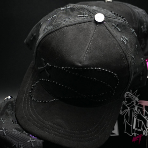 หมวกเบสบอลแบบ 5 แผงทรง A ปีกโค้ง ปักโลโก้ตามสั่ง ผลิตโดยผู้ผลิตโดยตรง  วัสดุหนังกลับ  รุ่น Baez  แบบปรับแต่งได้ - Product Image 5