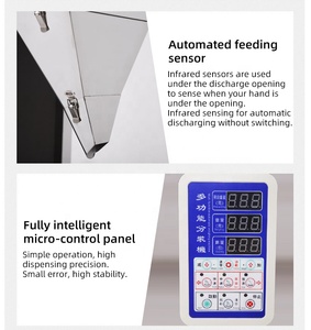 1KG-25KG Large Range Granule Grain Rice Chips Cereal Coffee Bean Nut Sachet Bag Packing Weighing Filling Machine With Big Hopper - Product Image 6