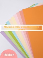 Papier de fond pour photographie artistique, couleurs macaron, carton rigide A3/A4 épais 180g, couleurs chaudes rose, 8K4K