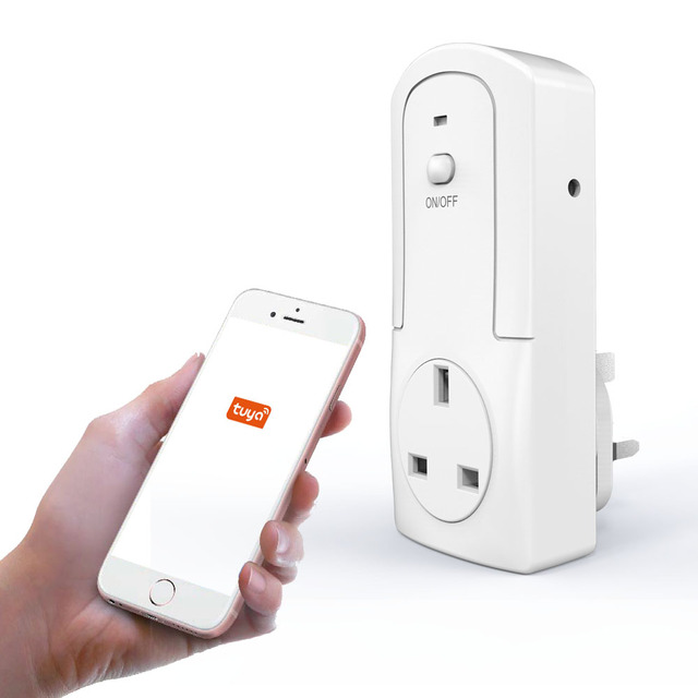 Energy Saving Tuya Smart and Digital Wireless Controlled Socket With Thermostat/Humidistat/Power Meter Function