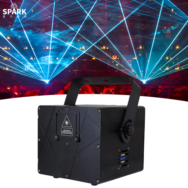 SP New Arrival 1W 2W 3W 3D Animated Full Color Laser Scanner Projector for Night Club Wedding and Party Disco