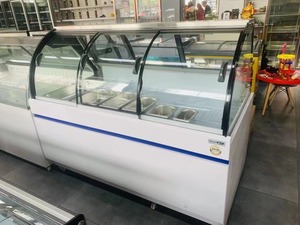 Vitrine Réfrigérée Commerciale <span class=keywords><strong>pour</strong></span> <span class=keywords><strong>Boucherie</strong></span>, Comptoir Réfrigéré <span class=keywords><strong>pour</strong></span> Viandes, Vitrine de Présentation <span class=keywords><strong>pour</strong></span> Plats Préparés, Réfrigérateur Commercial à Viande Monotempérature R404a - Product Image 3