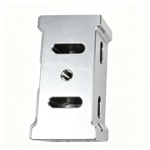 CNC Fabricated 6061 T6 Aluminum <b>Tooling</b> Bracket Drilling Milling Service For Assembly Automation Fixture - Product Image 3