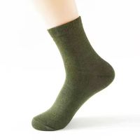 Chaussettes vertes militaires de haute qualité Chaussettes en coton Chaussettes personnalisées