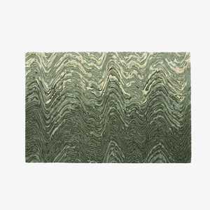 Alfombra Moderna de Lana de Nueva Zelanda Hecha a Mano con Base de Látex - Patrón de Camuflaje - Product Image 3