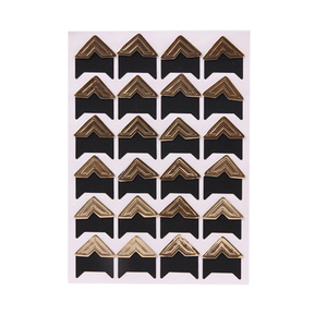 Autocollant d'angle <span class=keywords><strong>photo</strong></span> personnalisé, étiquette scrapbook, en papier, de marque, auto-<span class=keywords><strong>adhésif</strong></span>, 50 cm - Product Image 5
