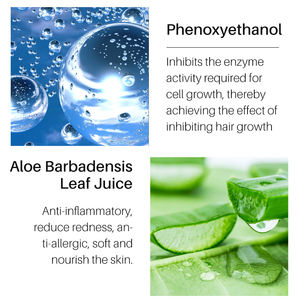 2014 al por mayor Facial cuerpo piel cuerpo vello identificador spray Dermaplaning Spray suave indoloro inhibición persistente - Product Image 5