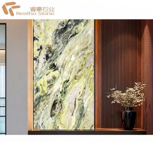 Marmo Verde Giada Naturale/Fondo Murale in Marmo/Pietra per Pavimentazione/Lusso - Product Image 1