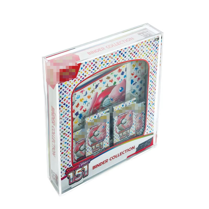 Acrylic Display Case for 151 Binder Collection
