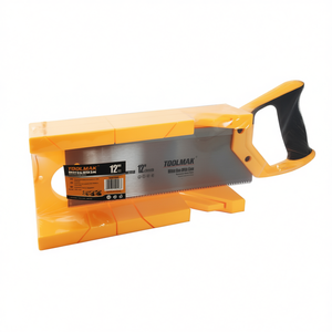 Toolmak Mitre Box With <b>Saw</b> 12 Inch For Wood Cutting - Product Image 2