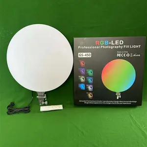 New 18inch RGB Small Portable Video Accessories Fill 3 in 1 Selfie Led Live Broadcast Makeup Live Selfie Led Circle Ring Light