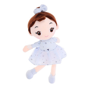 8495 Adorabili Bambole di Peluche Realistiche con Occhi Grandi e Viso Rotondo, Morbidi Giocattoli da Abbraccio, Regali per Bambine, Bambole di Peluche per Bambini - Product Image 2