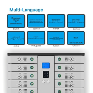 Gran oferta 2025, casilleros inteligentes automáticos de autoservicio, entrega de paquetes de última milla inteligente, casillero de carga de teléfono ensamblado de Metal - Product Image 5
