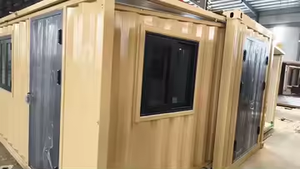 Maison préfabriquée résistante aux ouragans, petite maison résistante aux tempêtes, structure en acier, maison préfabriquée pour les régions insulaires - Product Image 6