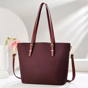 2026 Women's Retro Simple Elegant Temperament Handbags Large Capacity Candy Color Zipper Closure Polyester Versatile Fashion - Product Image 4