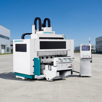 Centre d'usinage CNC 5 axes haute vitesse ATC pour la production rapide automatique de pieds de chaise en bois massif