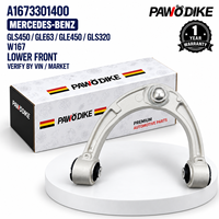 Lengan Kontrol Suspensi Bawah Depan OE A1673301400 untuk Mercedes Benz W167 GLS450 GLE63 GLE450 GLS320 Kit Suspensi Chassis