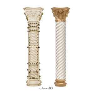Vente chaude 30CM Diamètre <span class=keywords><strong>Béton</strong></span> Pilier <span class=keywords><strong>Moule</strong></span> En Plastique Colonne Moules pour Maison Ciment Décoratif Colonne Ronde Sculpture Pilier - Product Image 4