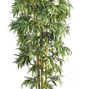Piante artificiali <span class=keywords><strong>ulivo</strong></span> vasi da giardino in plastica alberi di plastica foglie bianche decorazione piante di plastica con la luce - Product Image 4