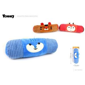 Cuscino cilindrico Yommy Animal da 24 cm, giocattolo per cani e gatti - Product Image 1