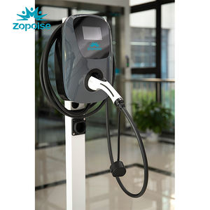 ZOPOISE Nouveau chargeur mural rapide 11 kW US Wallbox NACS 240V 48A Entrée Câble Ocpp 1.6 Protocole Application à distance - Product Image 3