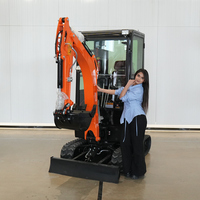 Envío Gratis, Mini Excavadora de 3 Toneladas, 2.5 Toneladas, Micro Excavadora, Mini Excavadora Hidráulica Pequeña de 2 Toneladas en Venta