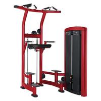 Équipement d'entraînement d'assistance aux tractions pour usage commercial, fonction d'assistance aux flexions-extensions des bras, construction en acier, capacité de charge de 180 kg