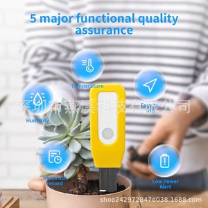 Sensor Inteligente de Humedad y Temperatura del Suelo Tuya, Sonda Impermeable, Monitor de Invernadero WiFi, Alarma por Aplicación, W471 - Product Image 4