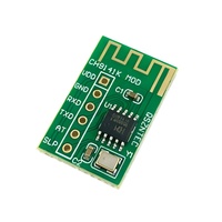 Placa de evaluación de módulo BT BLE CH9141K-EVT CH9141K, UART inalámbrico de largo alcance de 100 m con comandos AT, placa de desarrollo de bajo consumo