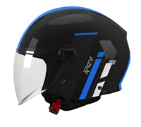 Casco de motocicleta de media cara personalizado con certificación ECE para damas, casco de moto de cara abierta nuevo hecho de Material ABS