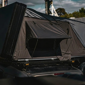 Carpa de Techo Plegable, Carcasa Rígida, Ligera, Relleno de Nailon, Impermeable, para Acampar en el Techo del Automóvil - Product Image 2