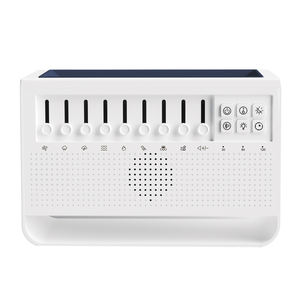 Chimenea Eléctrica Multifuncional con Ruido Blanco, Aromaterapia, Música, Difusor de Llama, Humidificador de Aire para Hogar y Oficina, Color Blanco - Product Image 5