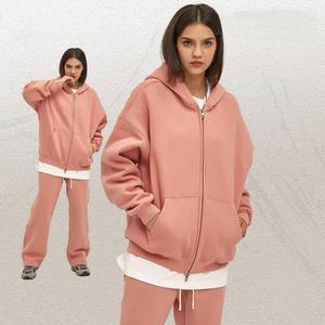 Sweat à capuche de luxe 380 g/m² en molleton bouclette unisexe, style hip-hop, streetwear, personnalisable avec logo, pour hommes - Product Image 3