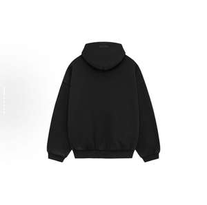 パーカーカジュアルジッパーフード付きスウェットシャツクロームカジュアルハート - Product Image 2