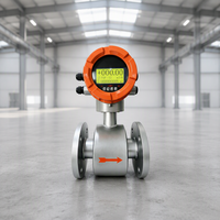 RUIJI Precision +/-0.5% Pengukur Aliran Air Digital Elektromagnetik dengan Dukungan OEM ODM