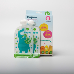 Bolsa Portátil para Comida de Bebé, Ecológica, Reutilizable, con Boquilla, para Puré Casero - Product Image 1