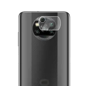 איכות טובה מכירה לוהטת רך סיבי פחמן מגן זכוכית לxiaomi Poco X3 NFC נייד טלפון מצלמה עדשת זכוכית מגיני