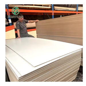 <span class=keywords><strong>Tablero</strong></span> de Melamina MDF Blanco Cálido/Frío de 12mm 15mm 18mm, E0/E1/E2/MR/WBP/Fenólico - Product Image 1