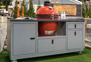 AJUNION lujo aluminio al aire libre cocina gabinete barbacoa parrilla carrito al aire libre cocina isla al aire libre cocina conjunto - Product Image 2