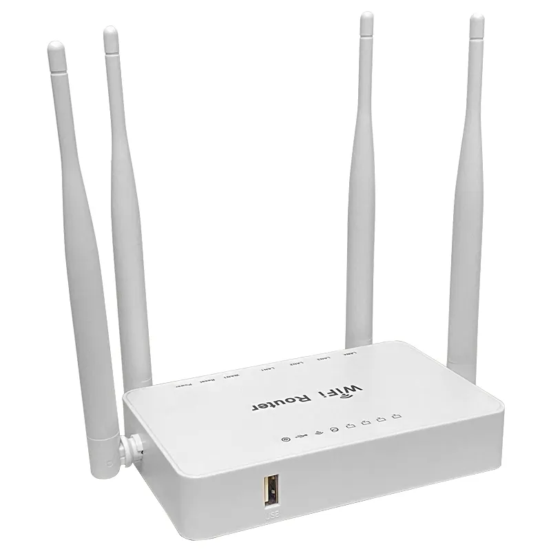 English Firmware Router 300mbps Wifi Router 4-port Wireless Router