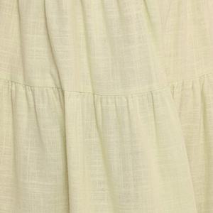 Robe d'été décontractée sans manches en coton et lin, design ajouré, couleur unie, pour femme - OEM - Product Image 6