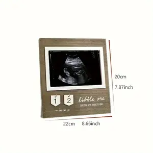 Vintage Wooden Photo Frame Ultrasound Picture Frame Creative Photo Frame Home Decoration For Wall Hanging